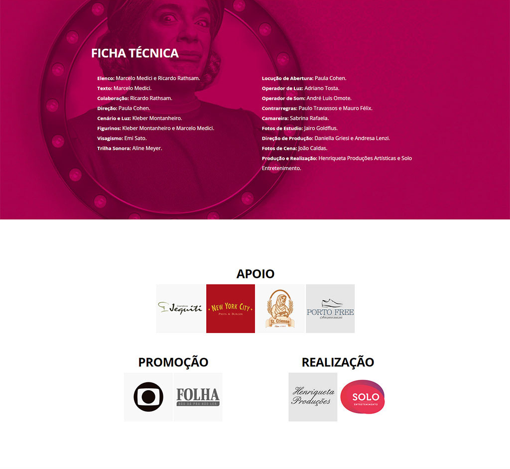 Cada 2 com seus Pobrema - OnePage