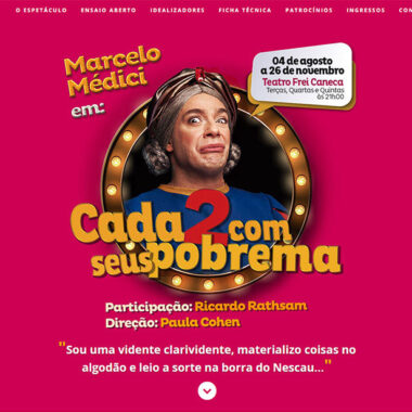 Cada 2 com seus Pobrema - OnePage