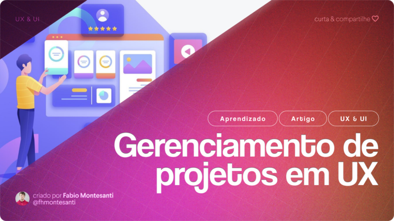 Gerenciamento de Projetos em UX