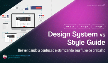 Design System vs. Style Guide: Desvendando a confusão e otimizando seu fluxo de trabalho!