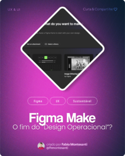 Figma Make: O fim do "Design Operacional"? O que realmente significa para nós.