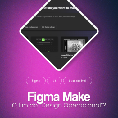 Figma Make: O fim do "Design Operacional"? O que realmente significa para nós.